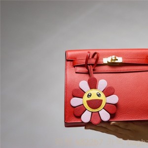 에르메스 HERMES 켈리백 Kelly Togo가죽 금장 은장