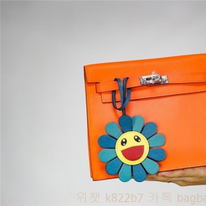 에르메스 HERMES 켈리백 Kelly Togo가죽 금장 은장