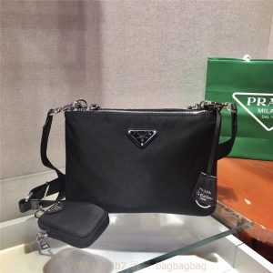 프라다 PRADA  더블집 숄더백 1BH046