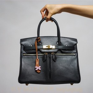 에르메스 HERMES Lakis Birkin 30cm 금장 은장