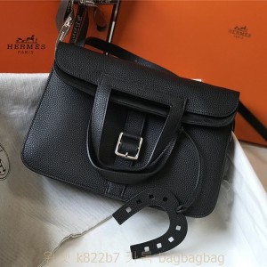 에르메스 HERMES 할잔백 togo가죽 금장 은장 30cm