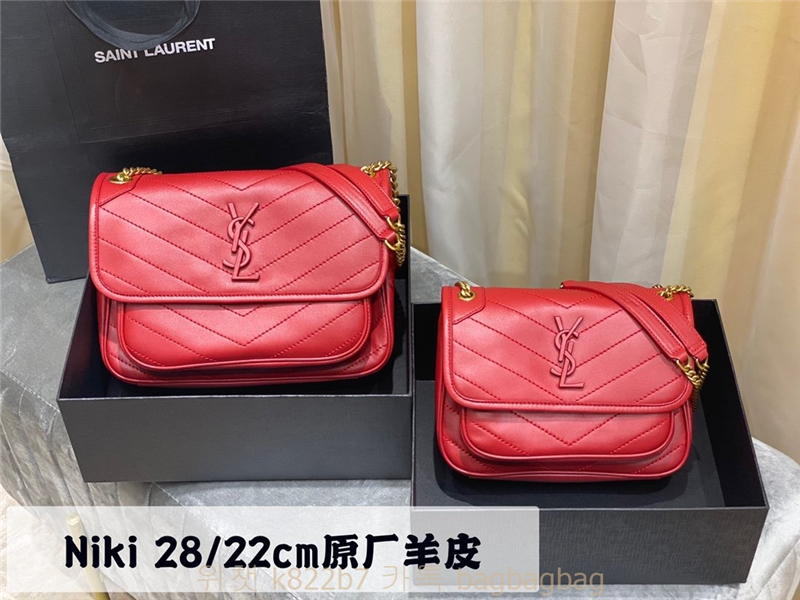 입생로랑 YSL 498894 28CM 니키백 니키가방 모노그램 체인백