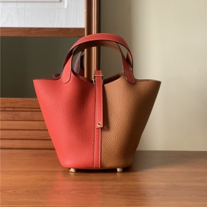 에르메스 HERMES 피코탄백 Togo가죽 18cm/22cm
