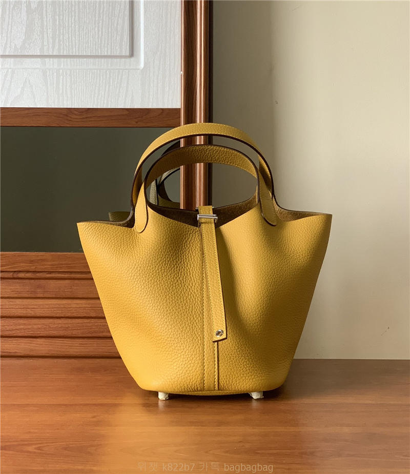 에르메스 HERMES 피코탄백 Togo가죽 18cm/22cm