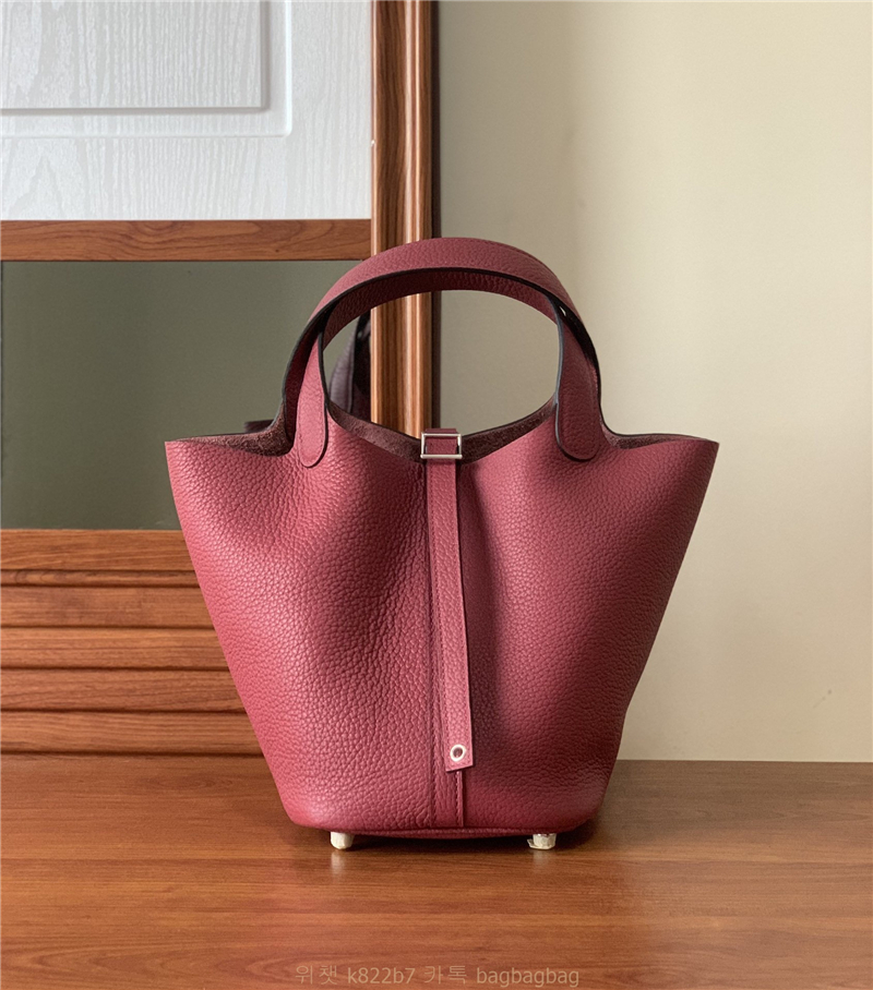 에르메스 HERMES 피코탄백 Togo가죽 18cm/22cm