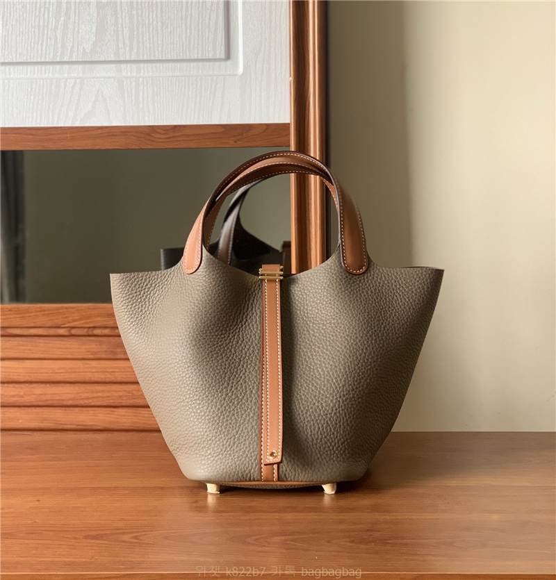 에르메스 HERMES 피코탄백 Togo가죽 18cm/22cm