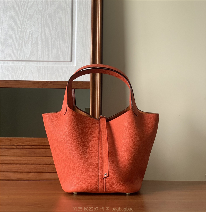 에르메스 HERMES 피코탄백 Togo가죽 18cm/22cm