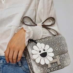 에르메스 HERMES Lizard Constance