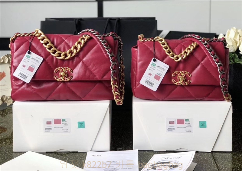 샤넬 CHANEL 19플랩백 30cm 미디움 숄더백 AS1162 B02875