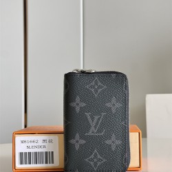 루이비통 Louis Vuitton M30511 타이가 지피 코인 퍼스 지퍼 월렛