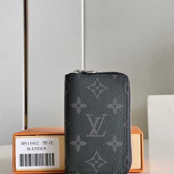 루이비통 Louis Vuitton M30511 타이가 지피 코인 퍼스 지퍼 월렛