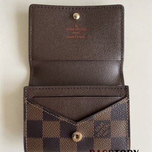 루이비통 엔벨로프 다미에 카드 명함지갑 카드지갑 N63338