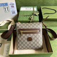 구찌 GUCCI 남성 남자 681021 인터로킹 GG슈프림 메신저백