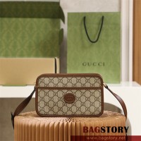 구찌 GUCCI 남성 남자 658572 인터로킹 G 미니 백