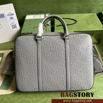 구찌 GUCCI 남성 남자 658573 GG 엠보스 서류가방