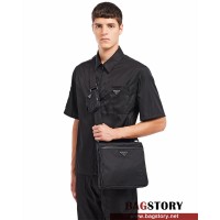 프라다 PRADA 남성 남자 2VH118 삼각로고 크로스백 나일론