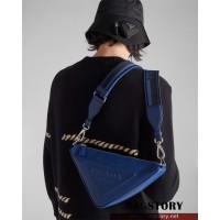 프라다 PRADA 남성 남자 2VH155 트라이앵글 로고 숄더 크로스백