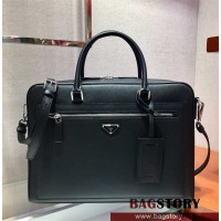 프라다 PRADA 남성 남자 2VE016 사피노아 서류가방 토트백