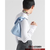 프라다 PRADA 남성 남자 2VL039 남성 사피아노 가죽 벨트