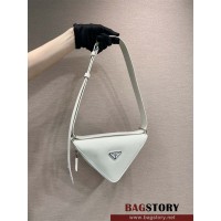 프라다 PRADA 남성 남자 2VL039 남성 사피아노 가죽 벨트