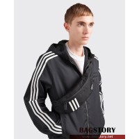 프라다 PRADA 남성 남자 2VL034 리나일론 벨트백 아디다스