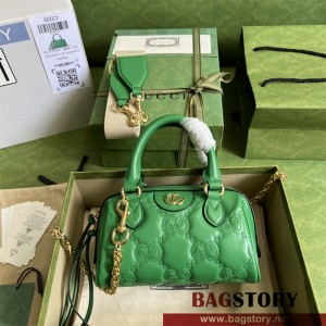 구찌 GUCCI  GG 마틀라세 레더 미니 핸드백 702251