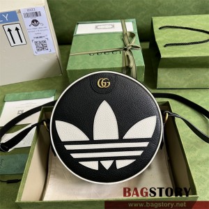 구찌 GUCCI  오피디아 아디다스 x 구찌 라운드 숄더백 702626