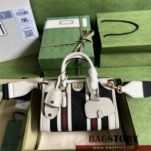 구찌 GUCCI  미니 캔버스 탑 핸들백 715771