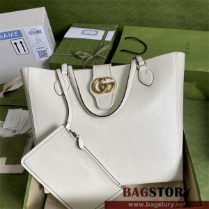 구찌 GUCCI 더블 G 미디엄 토트백 649577