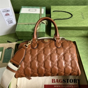 구찌 GUCCI GG 마틀라세 레더 미디엄 핸드백702242