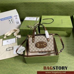 구찌 GUCCI 645453 홀스빗 1955 미니 탑 핸들백