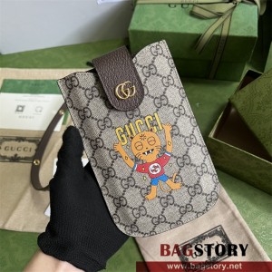 구찌 GUCCI 프린트 휴대폰 케이스 700732