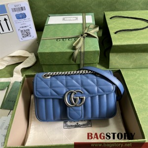 구찌 GUCCI 446744 마몬트 마틀라세 미니 숄더백