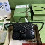 구찌 GUCCI 702563 마몽 미니 탑 핸들백