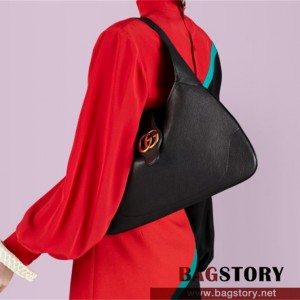 구찌 GUCCI 726274 미디움 크레센트 숄더백 블랙