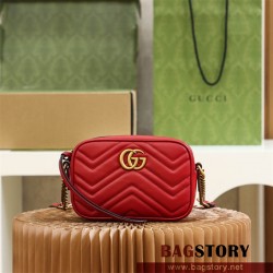 구찌 GUCCI 448065 GG마몽 마틀라세 미니 크로스백