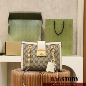 구찌 GUCCI 498156 GG 수프림 패들락 스몰 숄더백