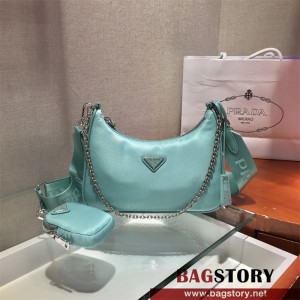 프라다 PRADA  리에디션 나일론 호보백 1BH204