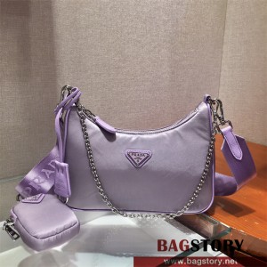프라다 PRADA  리에디션 나일론 호보백 1BH204