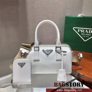 프라다 가죽 보스턴 토트백 1BA846 