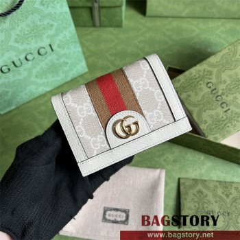 구찌 오피디아 GG 여성 반지갑 523155