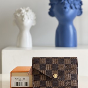 루이비통 빅토린 월릿 다미에 핑크내부 N41659 반지갑