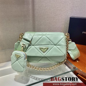 프라다 시스템 나파 패치워크 숄더백 1BD292