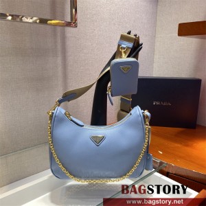 프라다 테수토 체인 스트랩 호보백 1BH204 