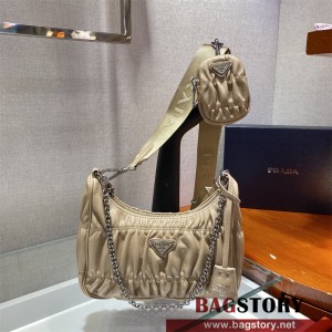 프라다 테수토 체인 스트랩 호보백 1BH204 