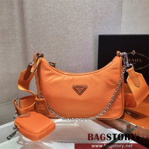 프라다 테수토 체인 스트랩 호보백 1BH204 