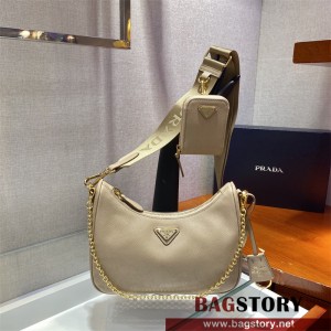 프라다 테수토 체인 스트랩 호보백 1BH204 
