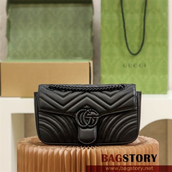 구찌 GUCCI GG 마몽 스몰 마틀라세 숄더백 443497