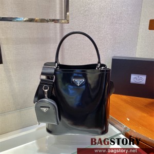 프라다 PRADA 파니에 악어가죽 핸드백 1BA212