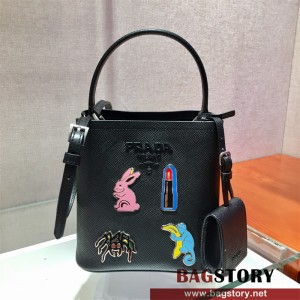 프라다 PRADA 파니에 핸드백 미니 1BA217